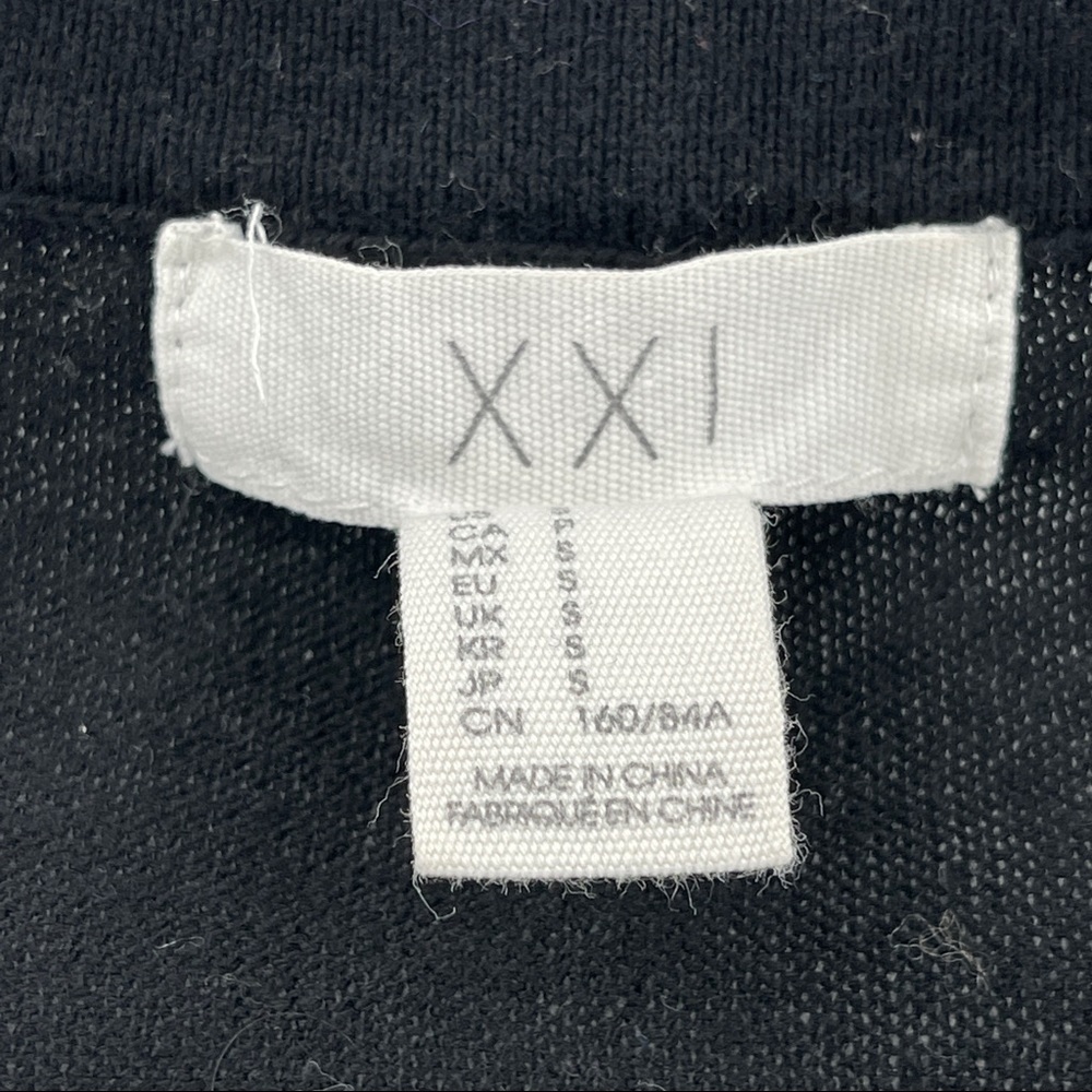 Forever 21 Black V-Neck Cardigan Size S - Picture 7 of 8